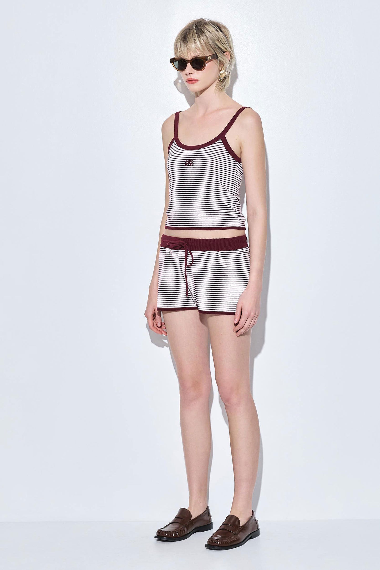 Sporty Knitted Shorts