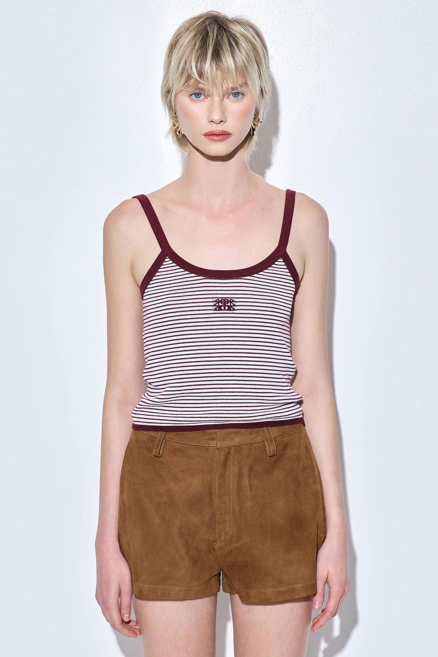 Knitted Sporty Cami Top