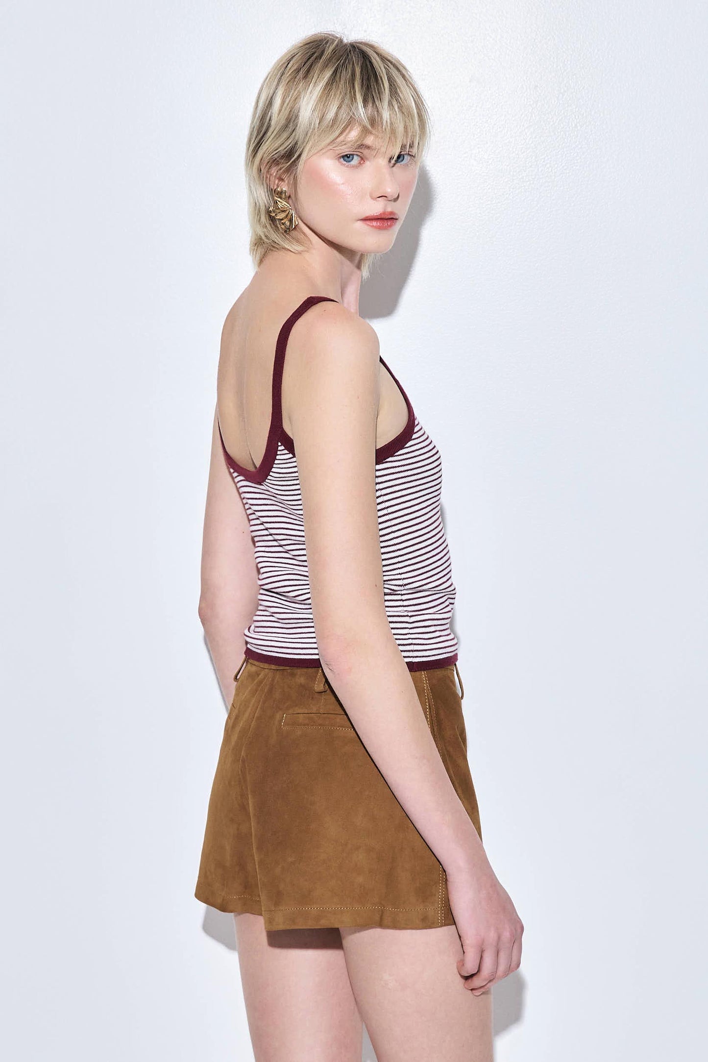 Knitted Sporty Cami Top