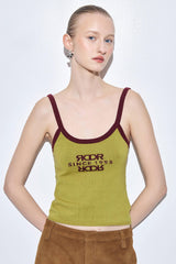 Knitted Sporty Cami Top