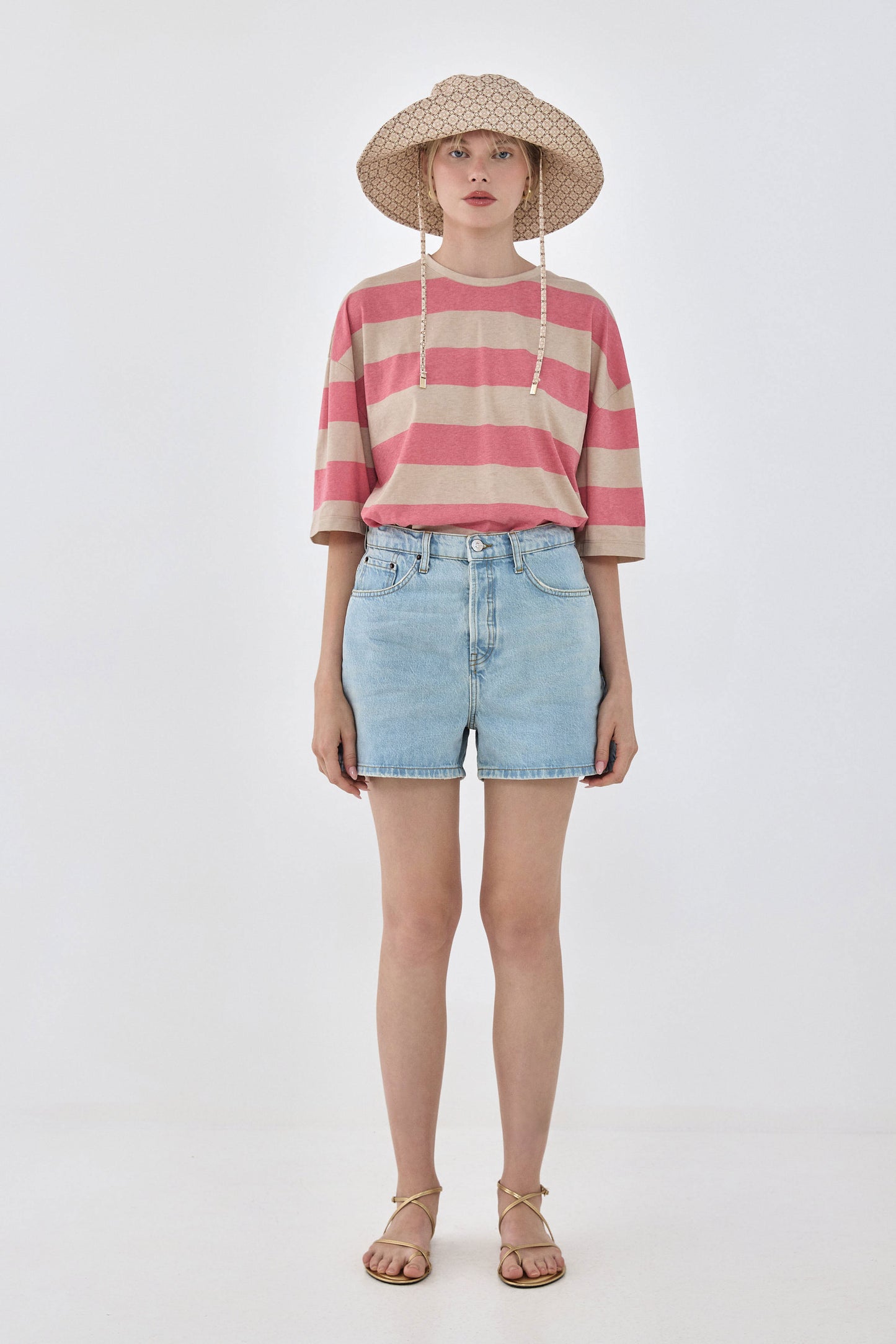 Baggy Denim Shorts - Dé Rococo