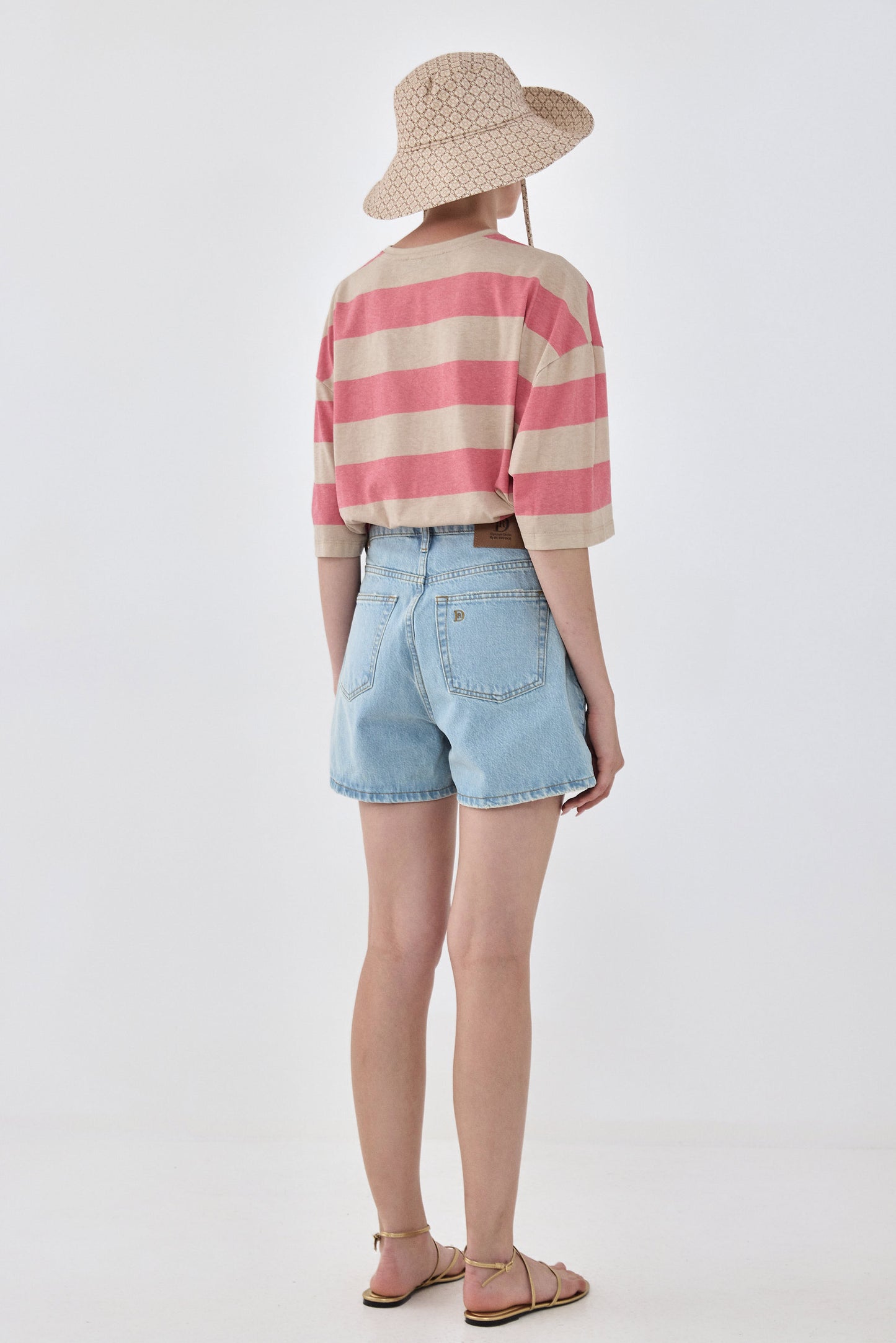 Baggy Denim Shorts - Dé Rococo