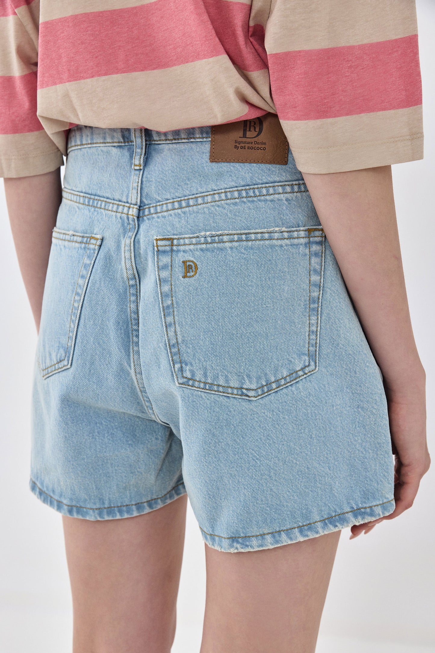 Baggy Denim Shorts - Dé Rococo