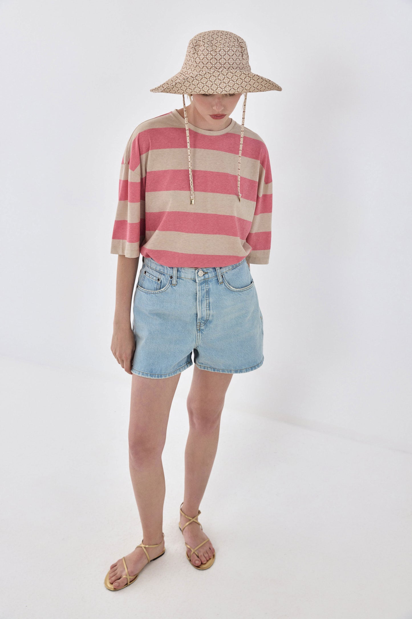 Baggy Denim Shorts - Dé Rococo