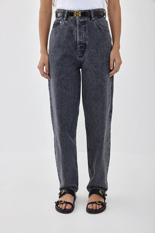 No.13| High Rise Tapered Balloon Denim