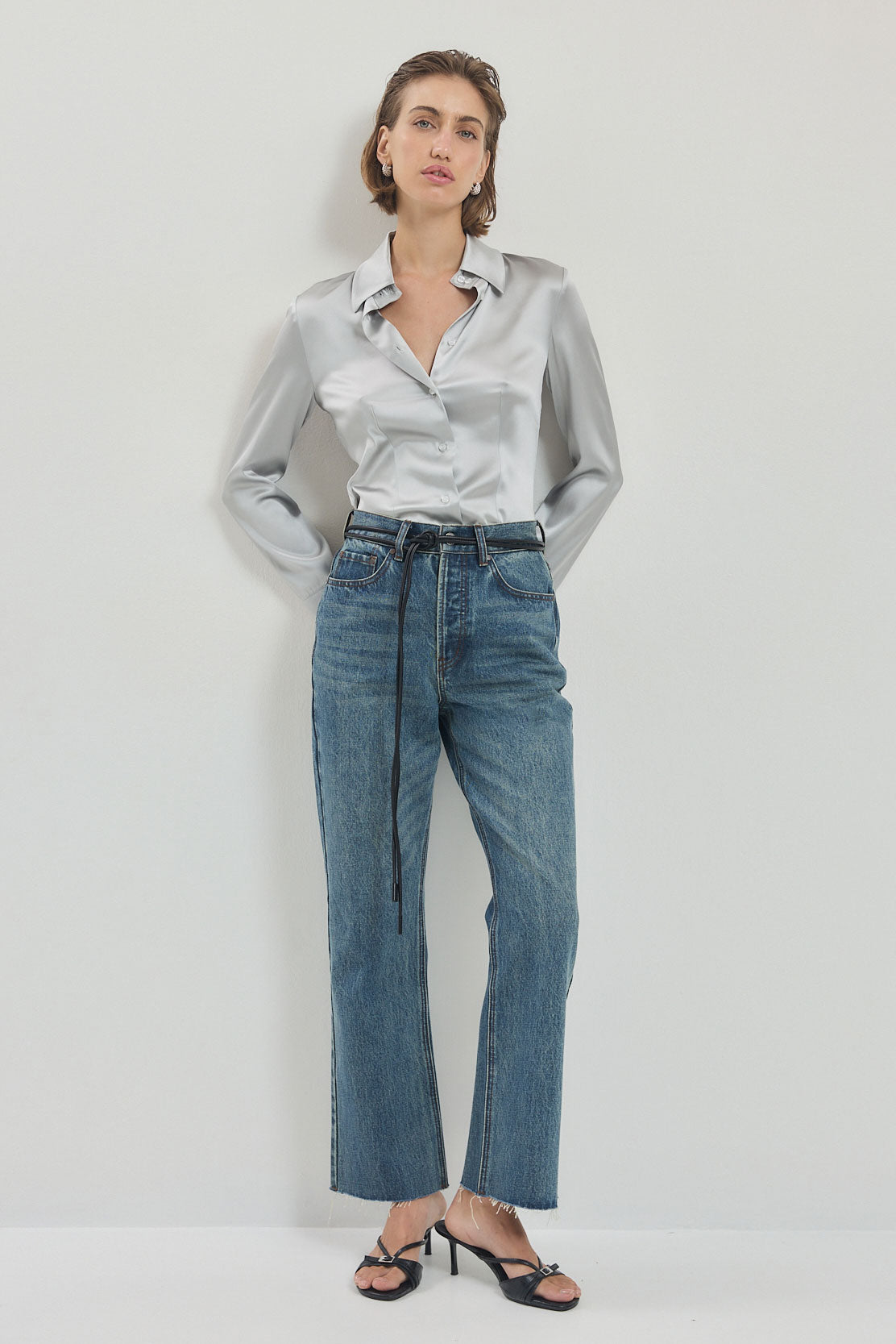 No.22| High Waist Cropped Kick Flare