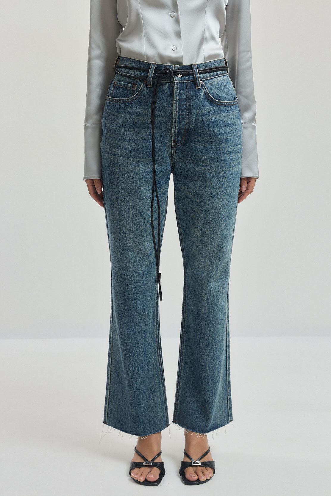 No.22| High Waist Cropped Kick Flare