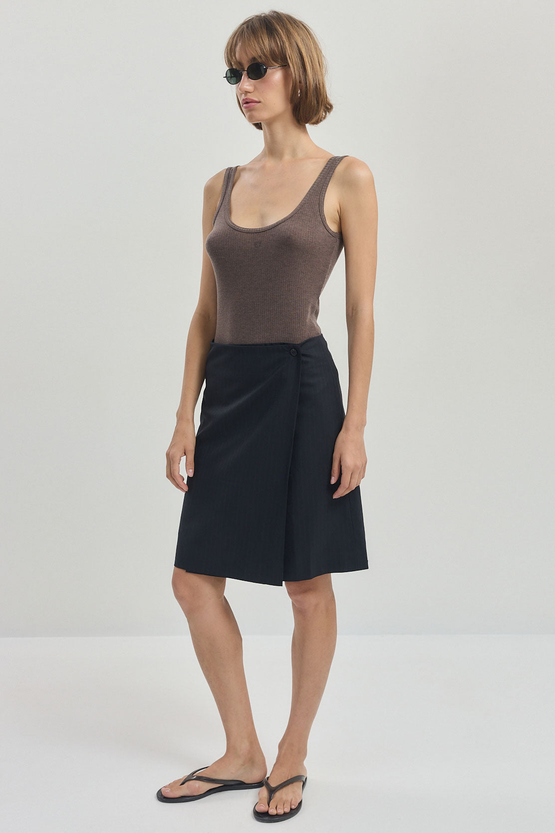 Ribbed Deep Scoop Tank