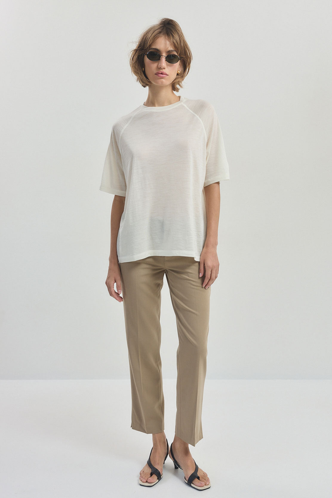 Oversized Merino Wool T Shirt