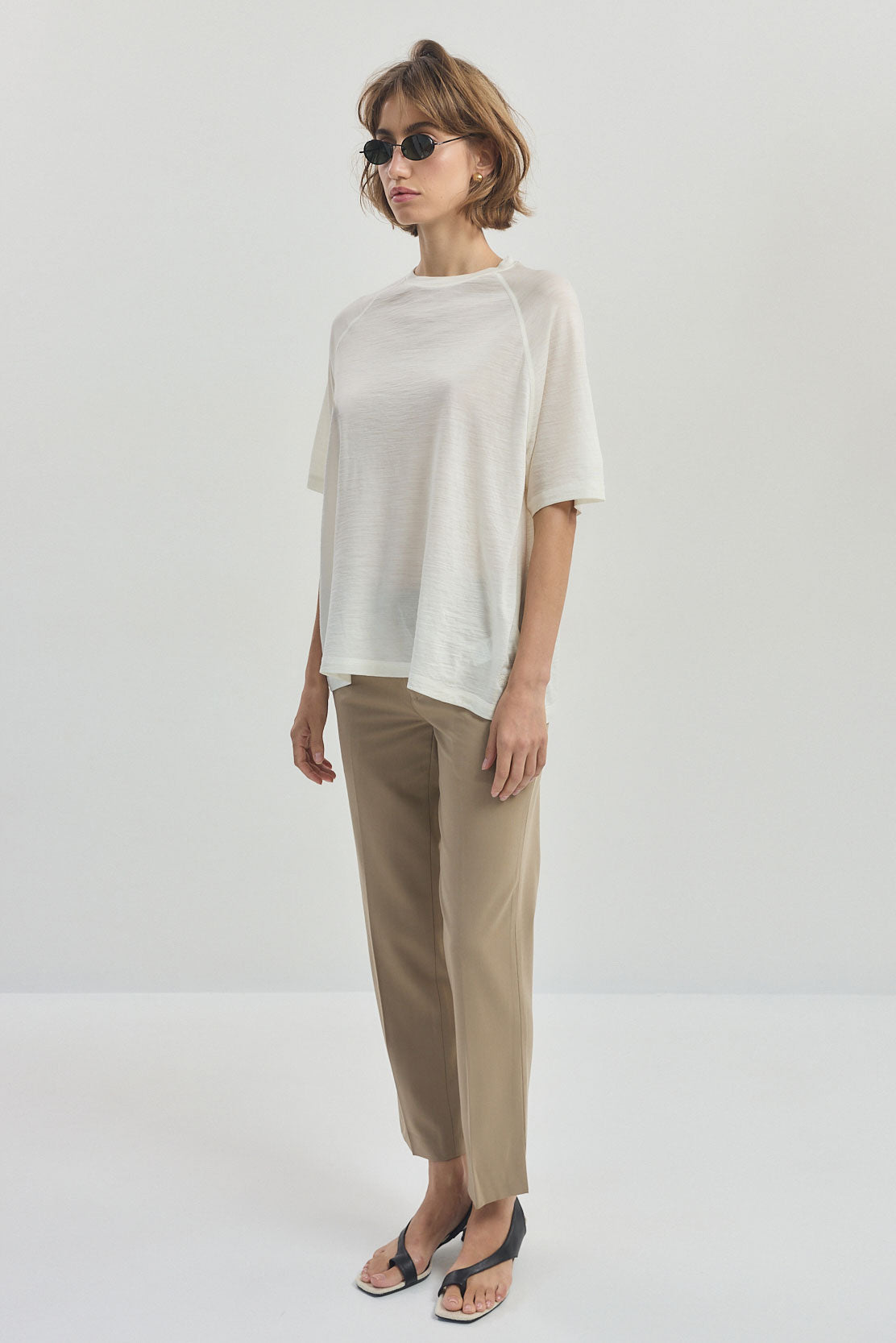 Oversized Merino Wool T Shirt