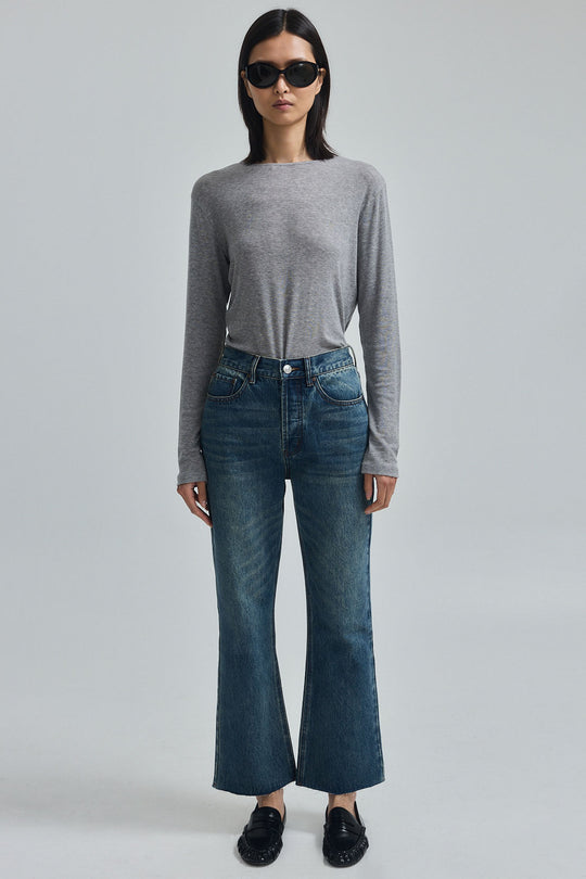 No.22| High Waist Cropped Kick Flare
