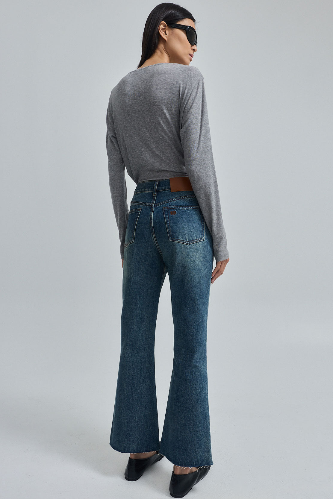 No.22| High Waist Cropped Kick Flare
