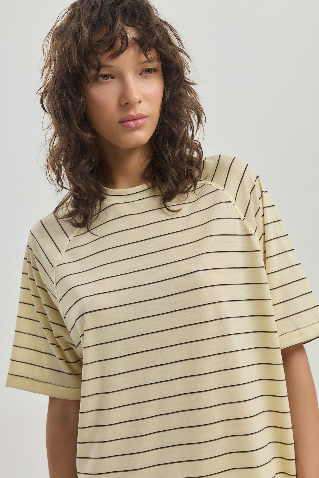 Oversized Merino Wool T Shirt