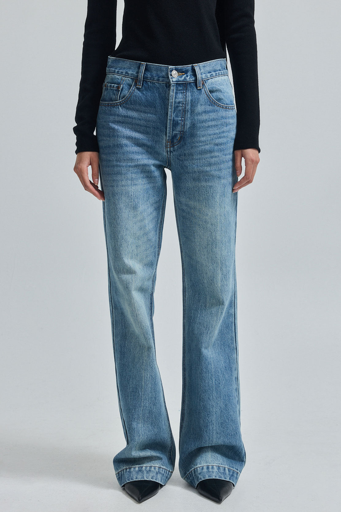 No.20| Mid Rise Flare Denim