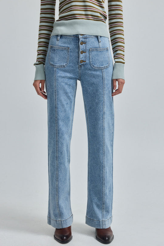 High Waist Flare Pants