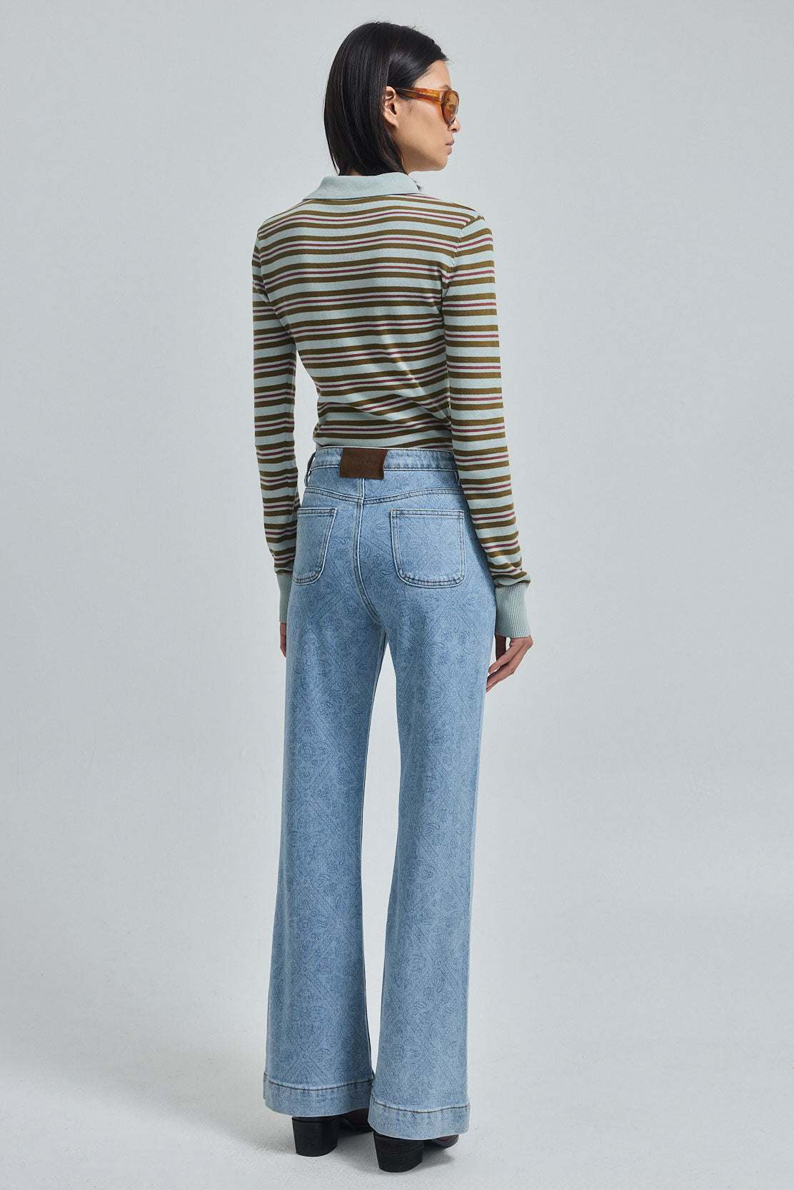 High Waist Flare Pants