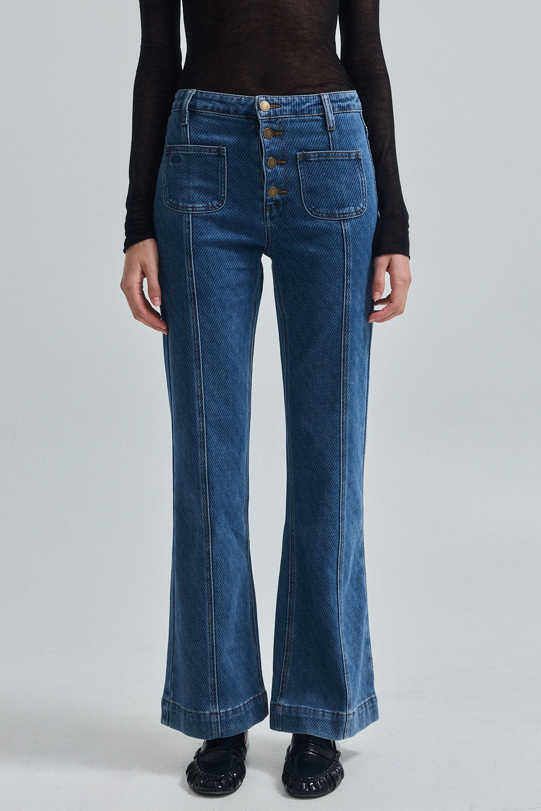 High Waist Flare Pants