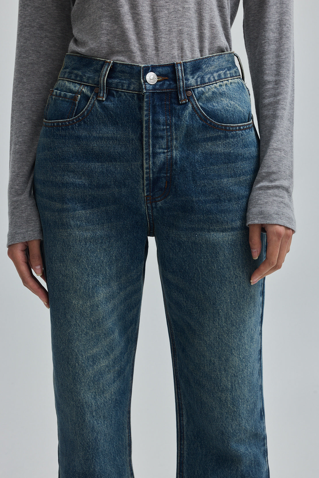 No.22| High Waist Cropped Kick Flare