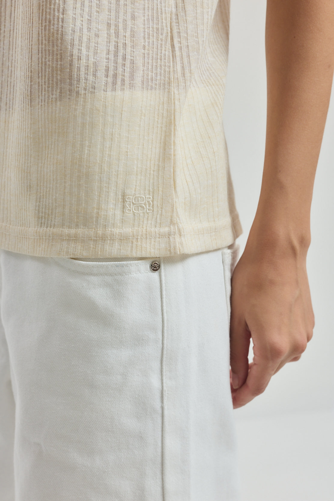 Ribbed Slim Tank Top
