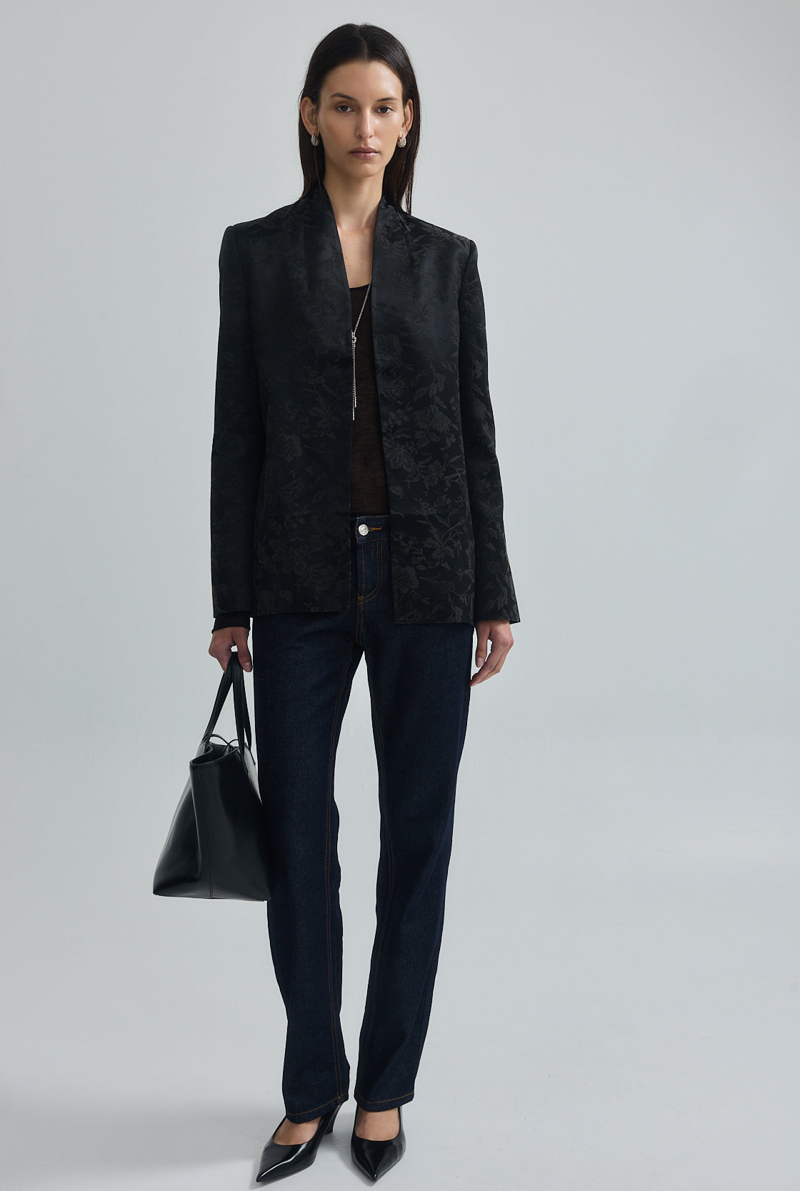 Tailored Jacquard Jacket