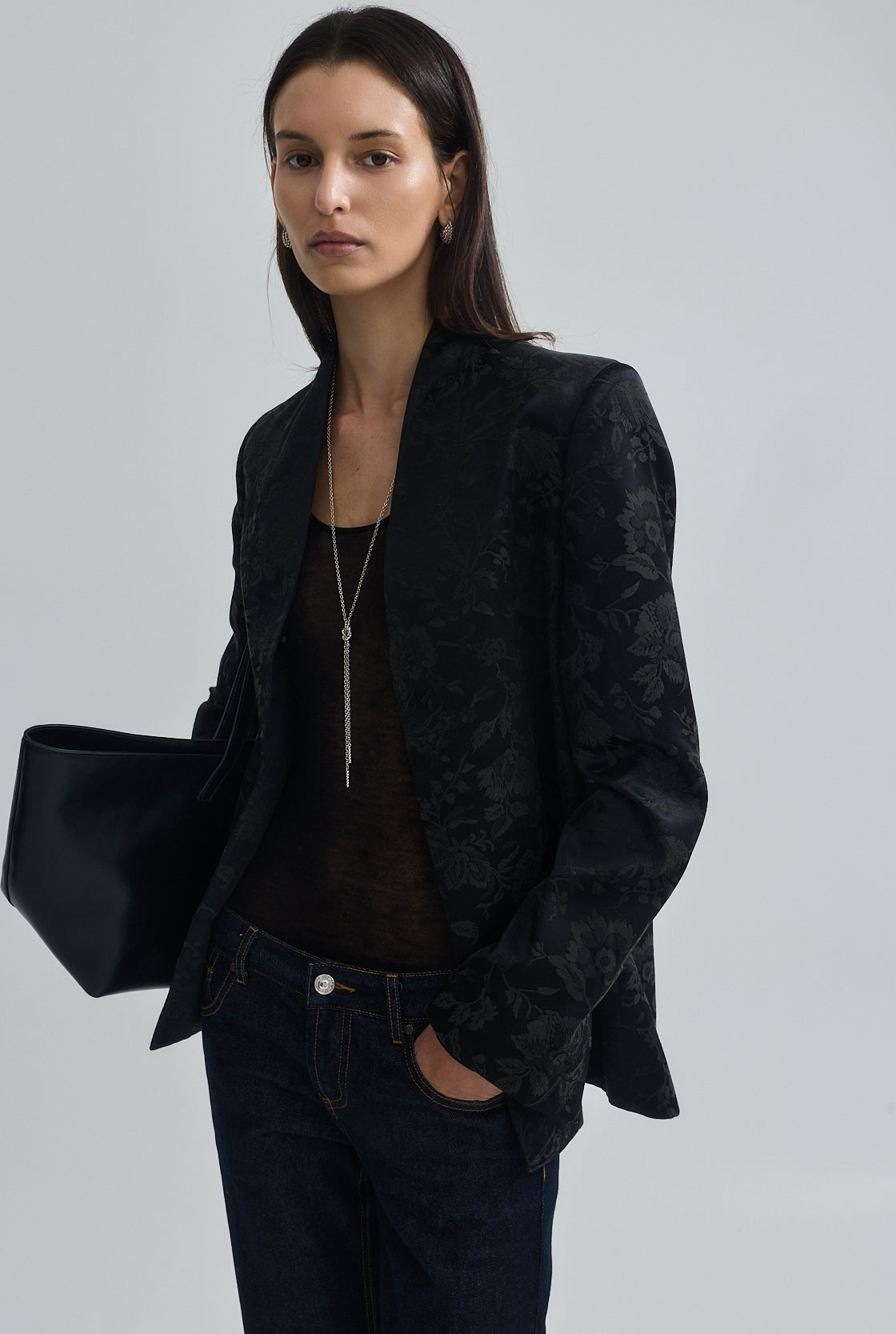 Tailored Jacquard Jacket