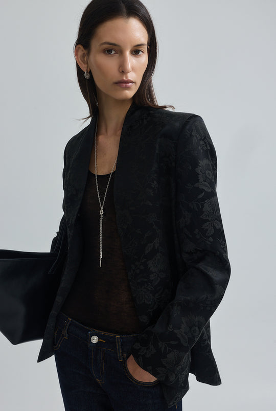 Tailored Jacquard Jacket