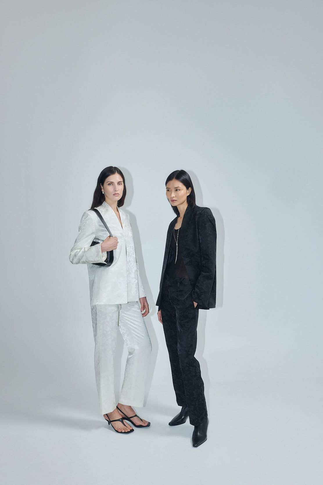 Slim Jacquard Pants