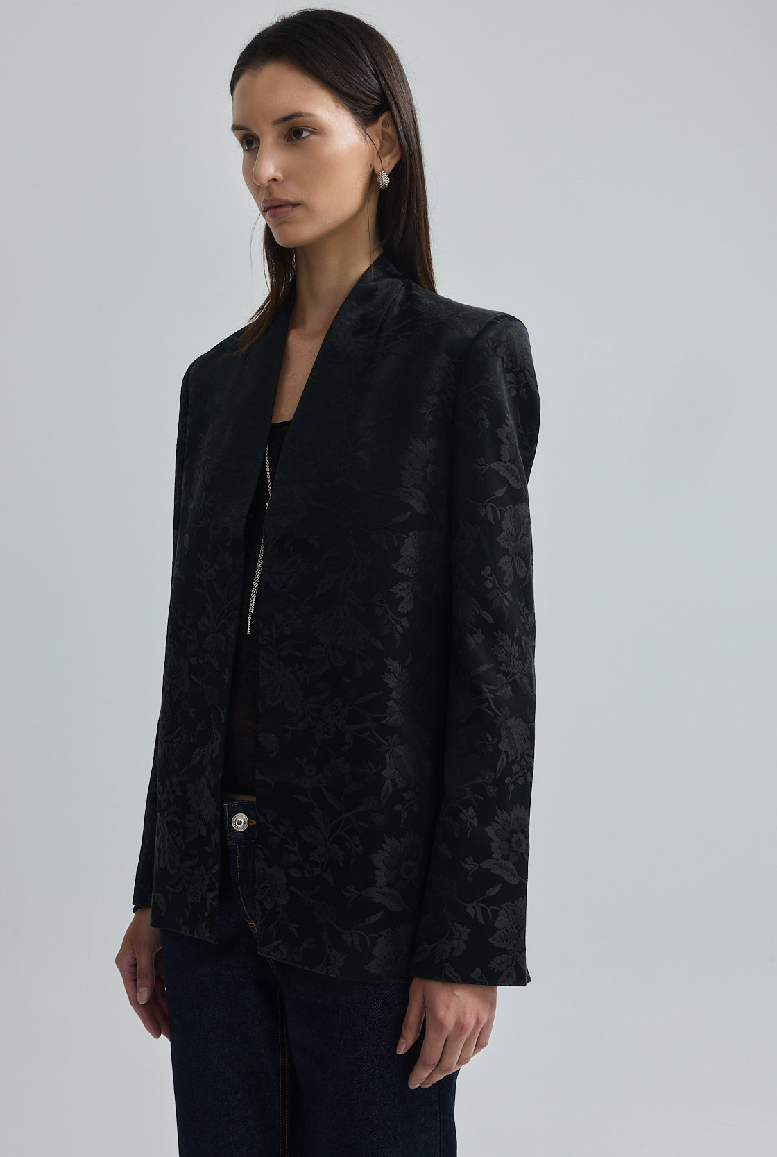 Tailored Jacquard Jacket