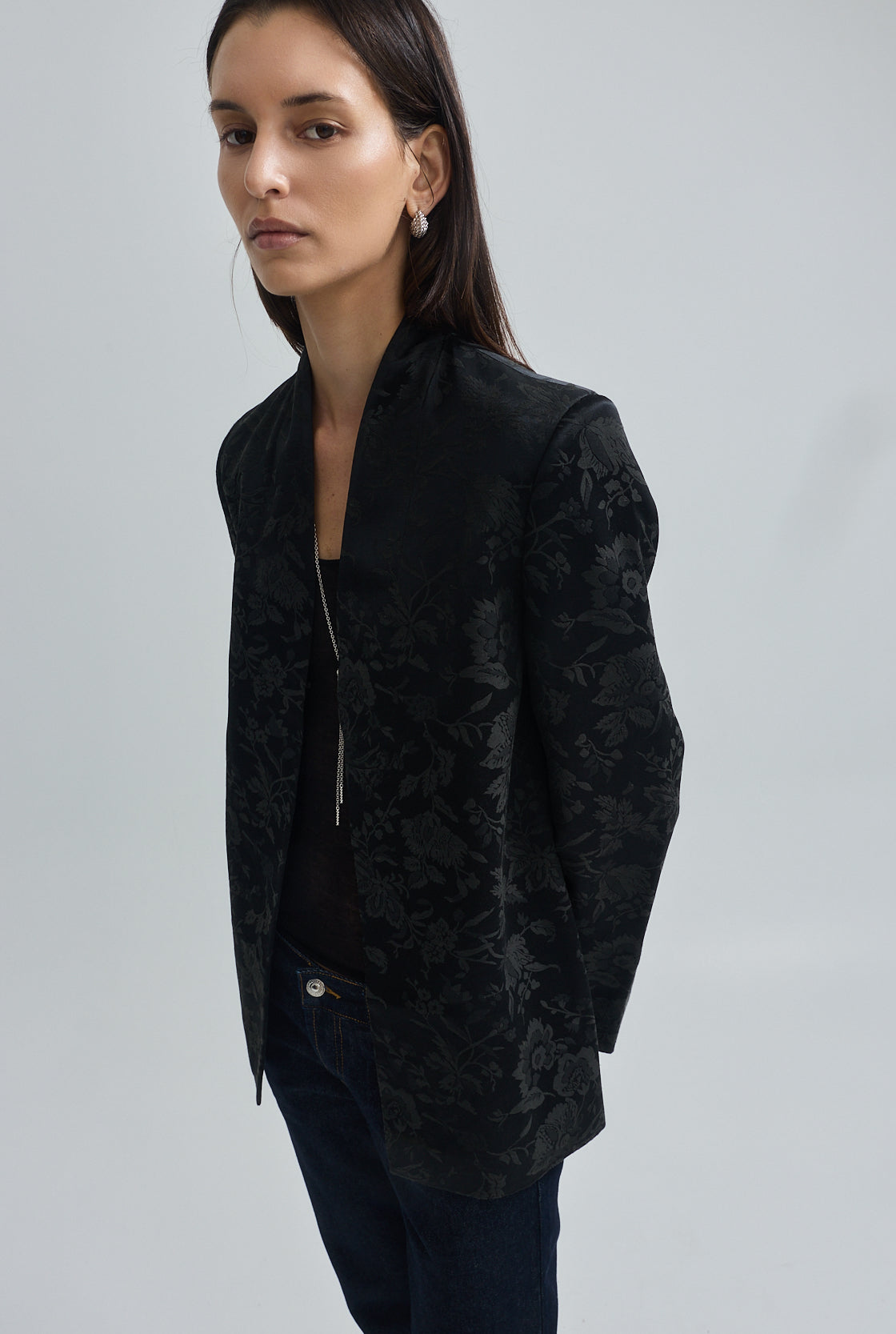 Tailored Jacquard Jacket