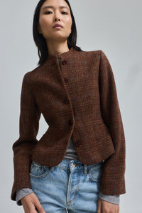 checkered-russet