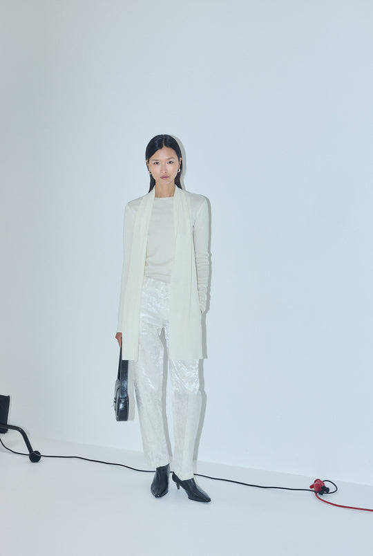 Slim Jacquard Pants