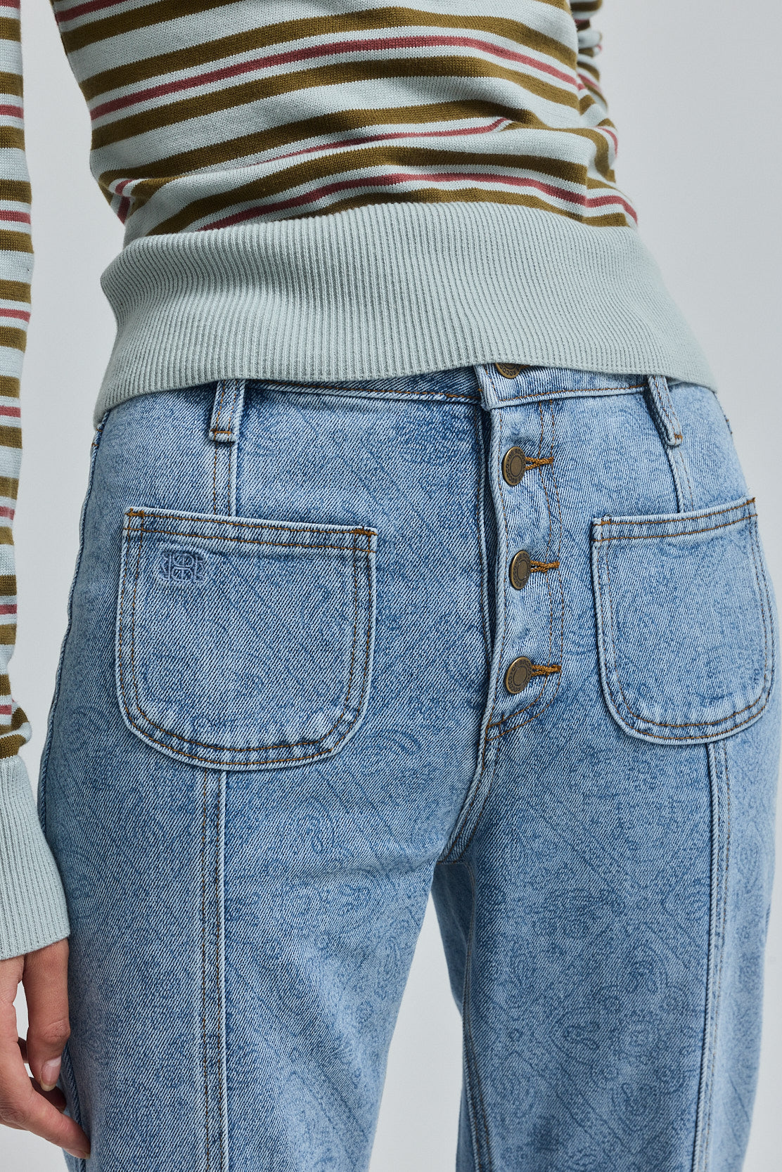 High Waist Flare Pants