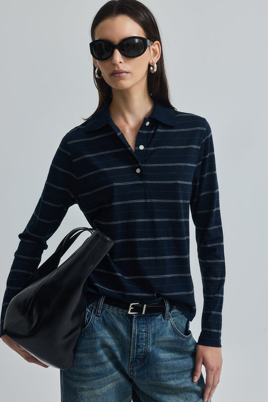 Oversized Merino Wool Polo