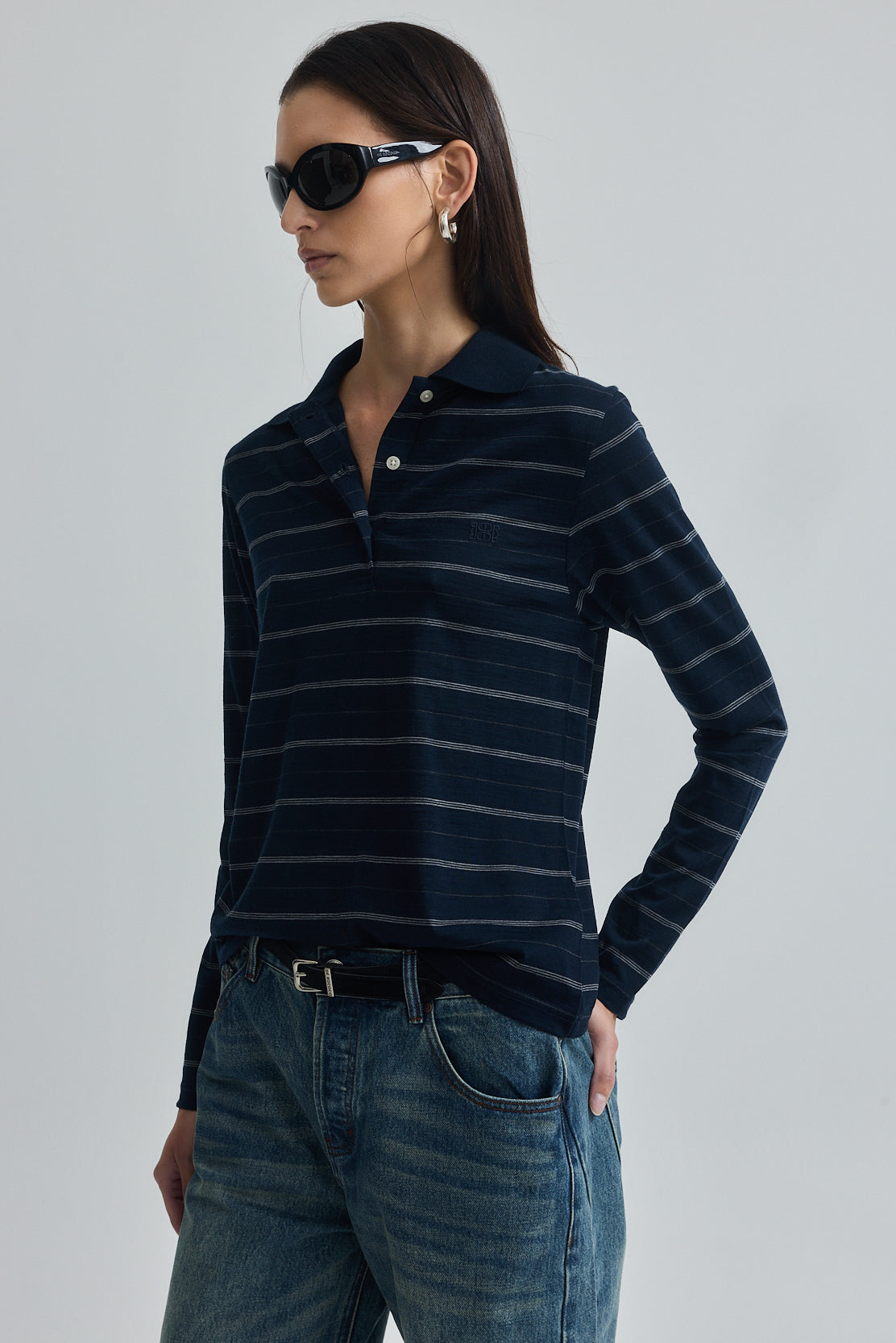 Oversized Merino Wool Polo
