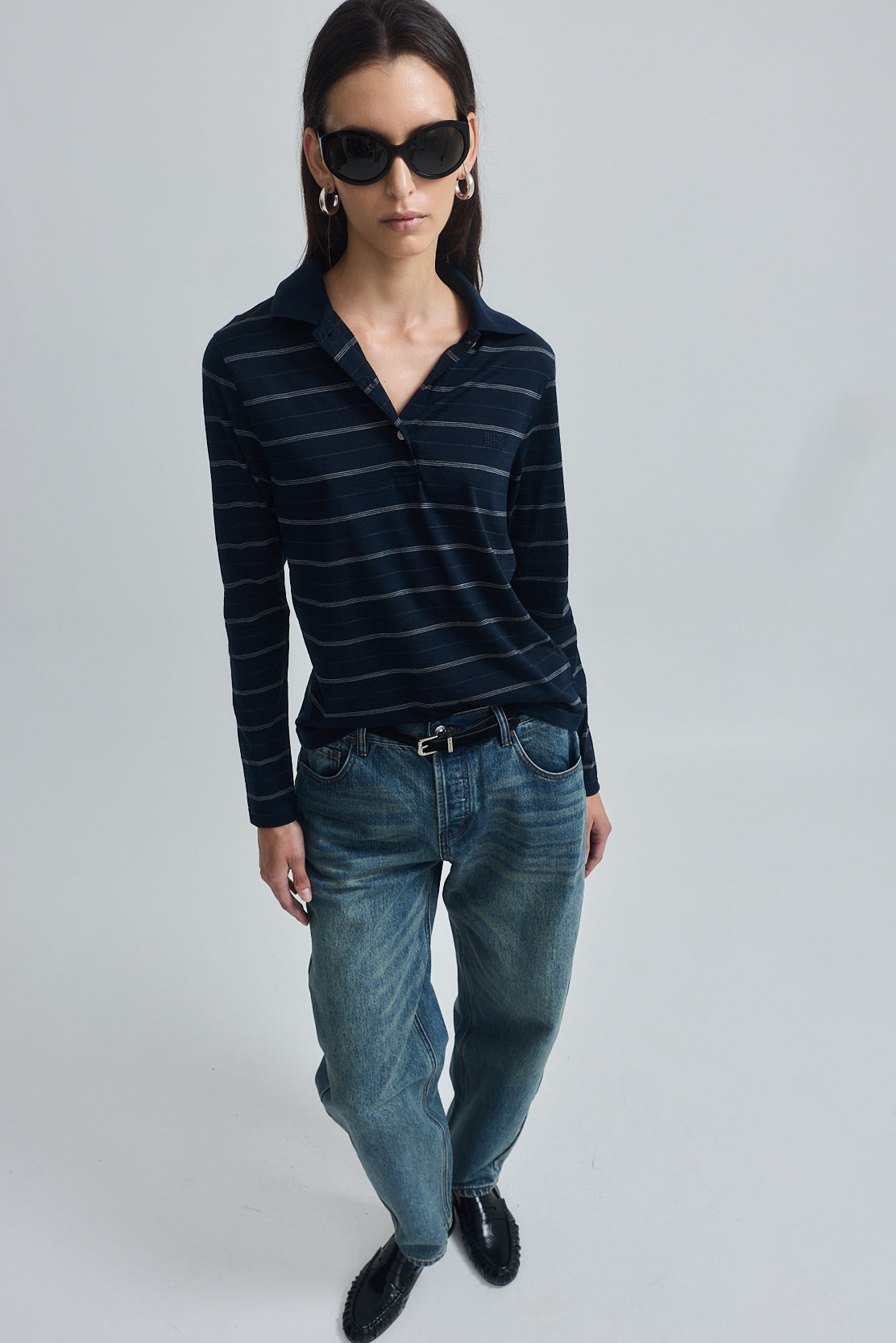 Oversized Merino Wool Polo