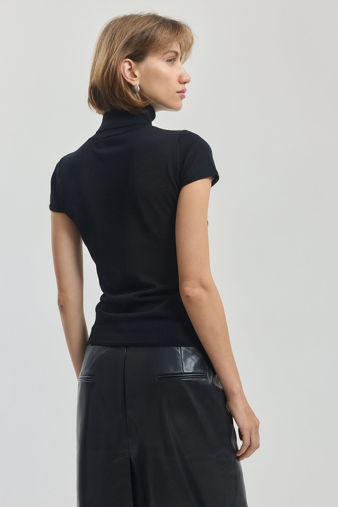 Slim Fit Winged Golf Top