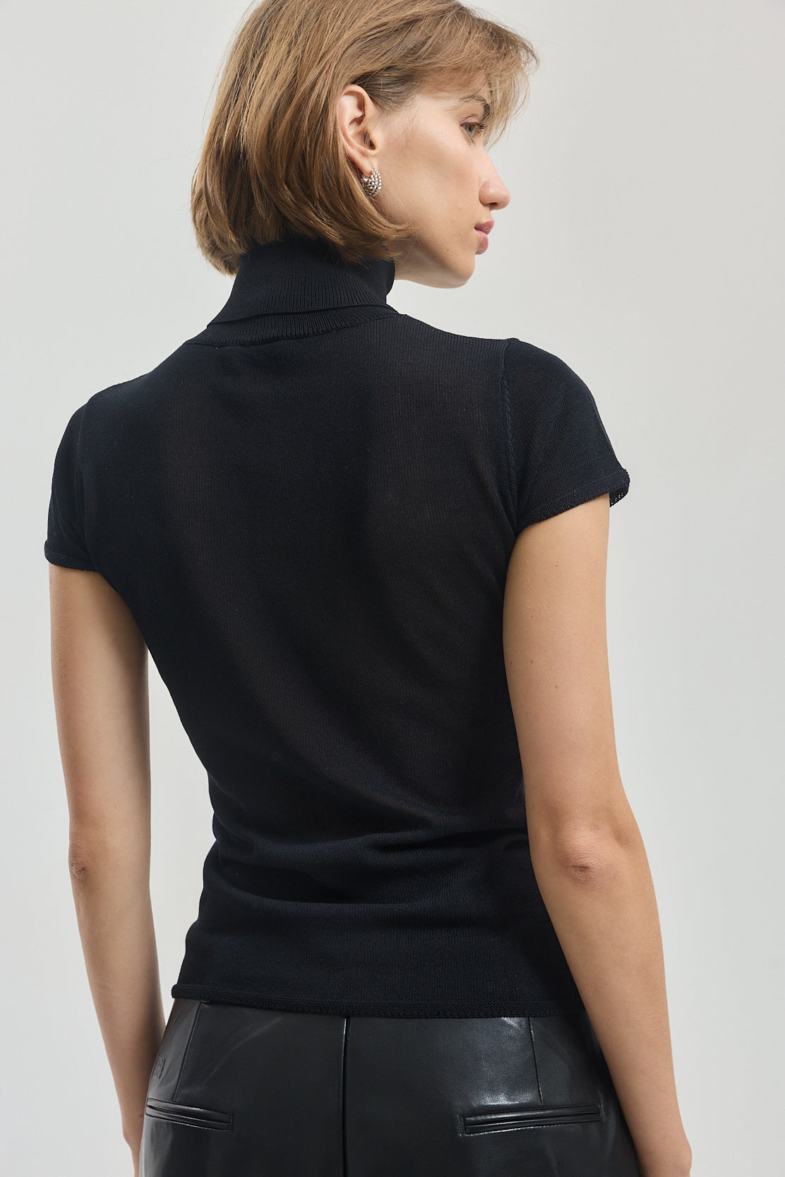 Slim Fit Winged Golf Top