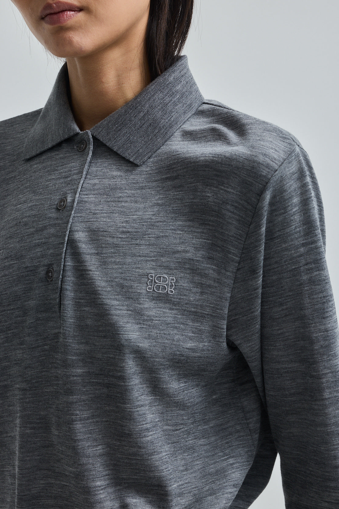 Oversized Merino Wool Polo