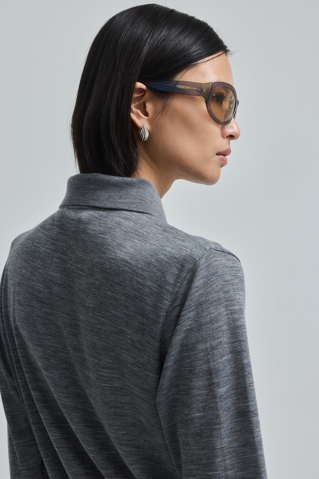 Oversized Merino Wool Polo