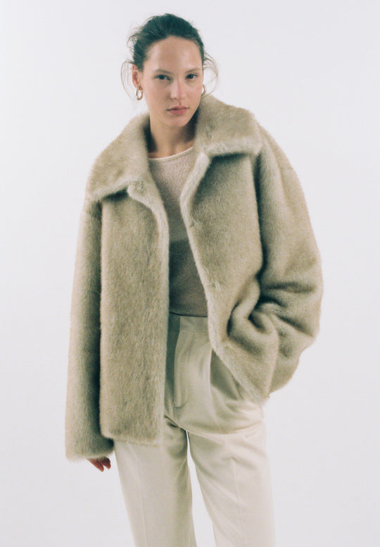 Faux Fur Coat
