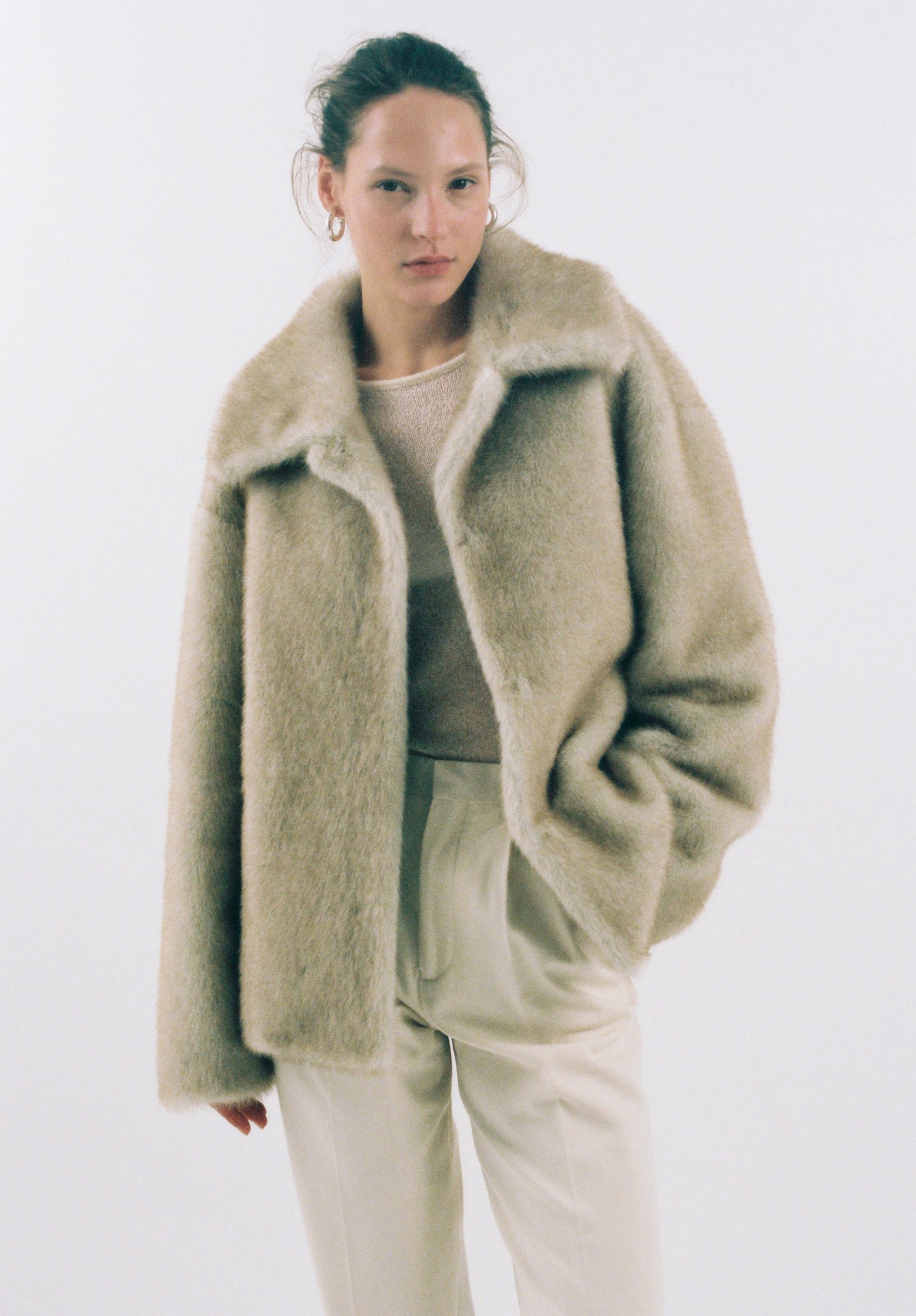 Faux Fur Coat