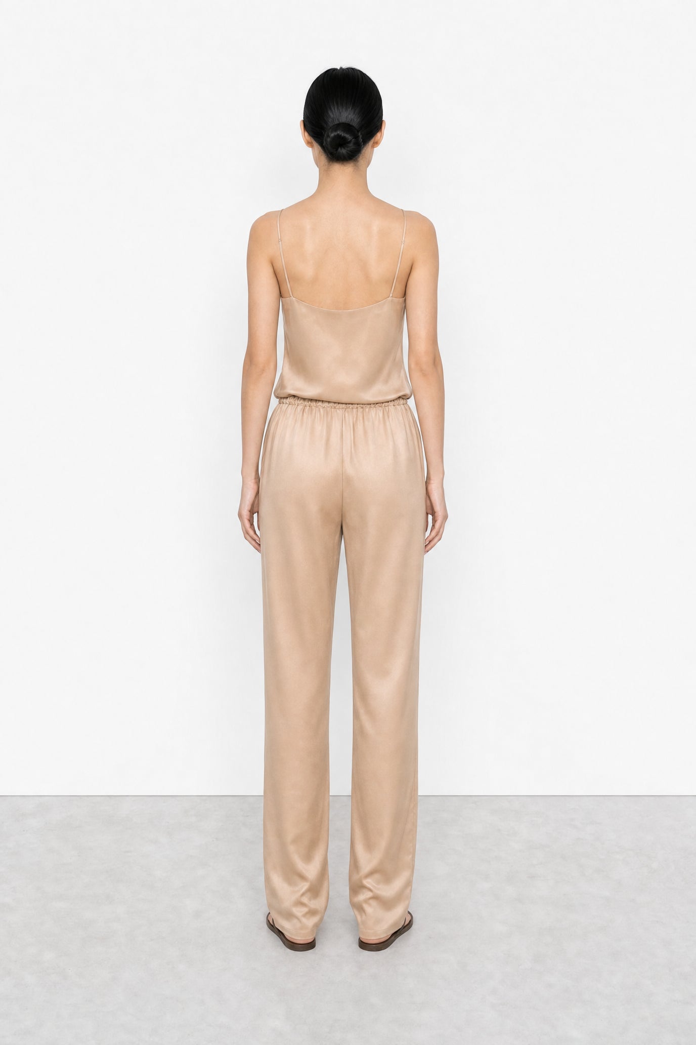 Satin Drawstring Pants
