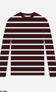 Heavy Cotton Striped Shirt