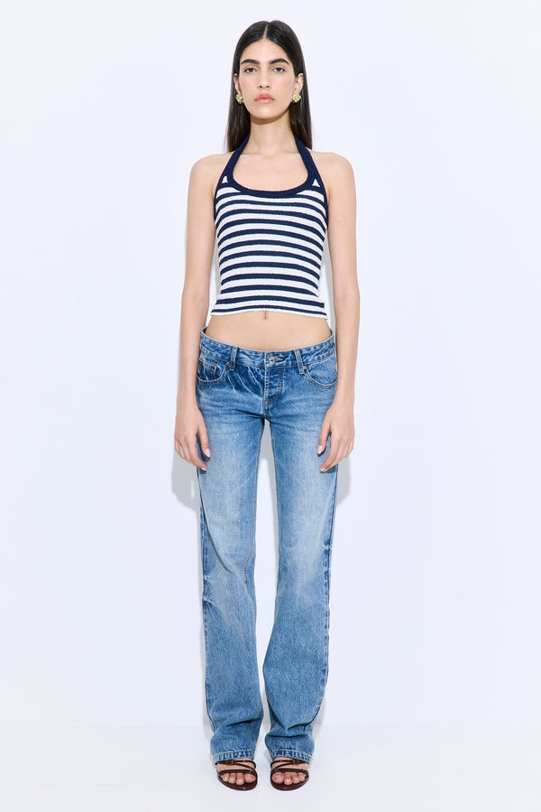 Boucle Halter Neck Top