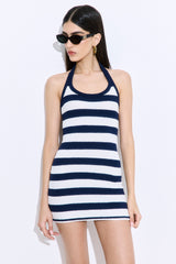 Boucle Collar Mini Dress
