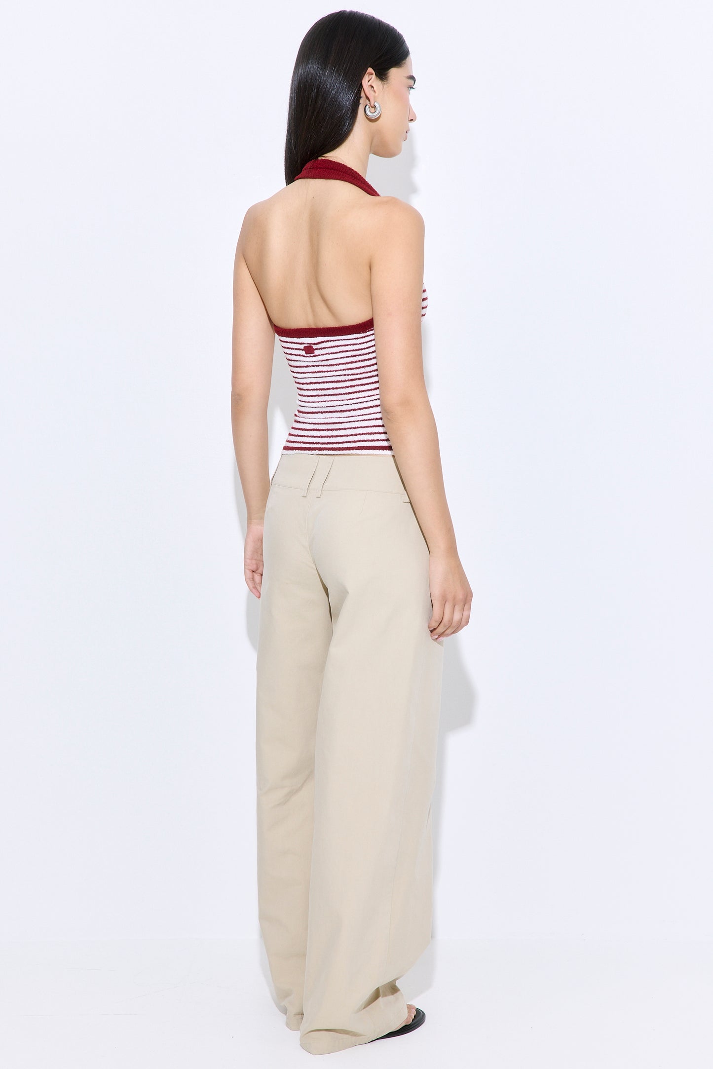 Boucle Halter Neck Top