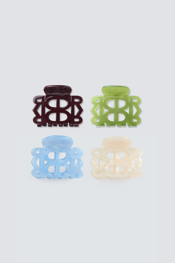 Limited Edition 4 Pieces Mini Claw Clip Set