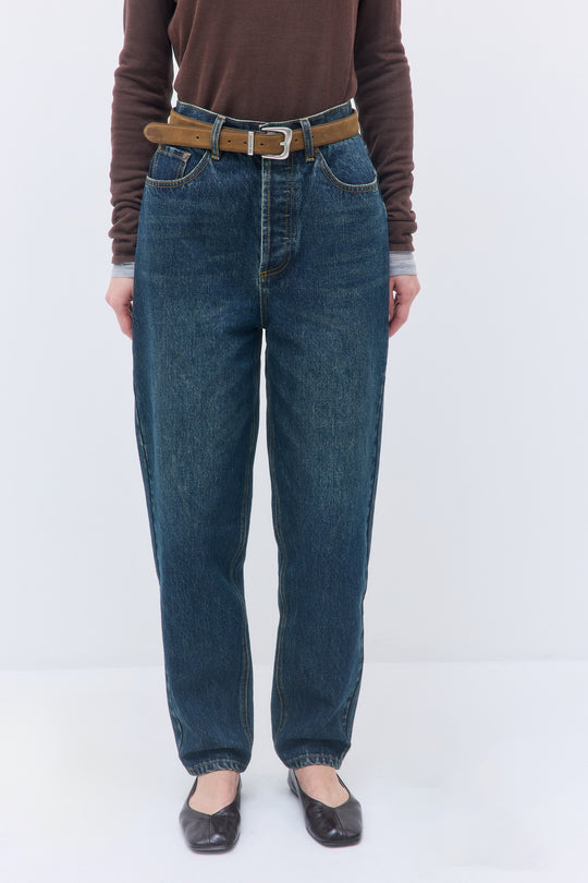 No.13| High Rise Tapered Balloon Denim