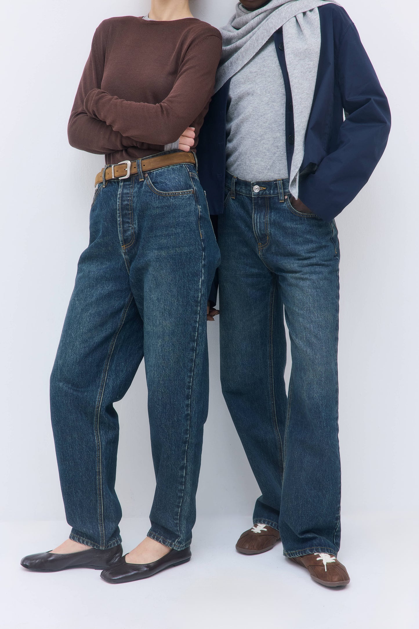 No.11| Mid Rise Full Length Baggy Denim