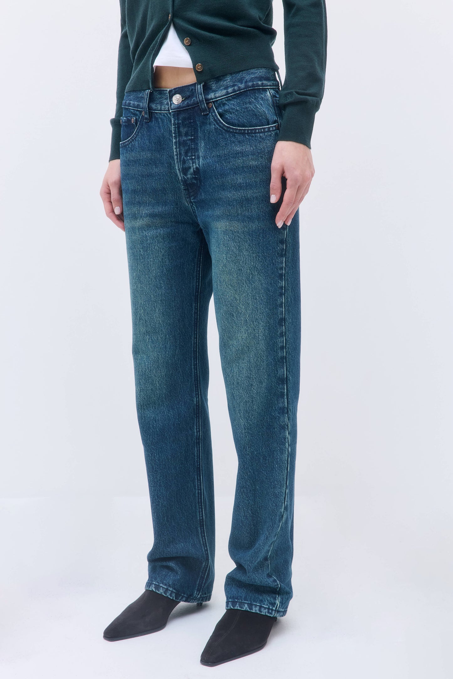 No.10| Low Rise Full Length Denim